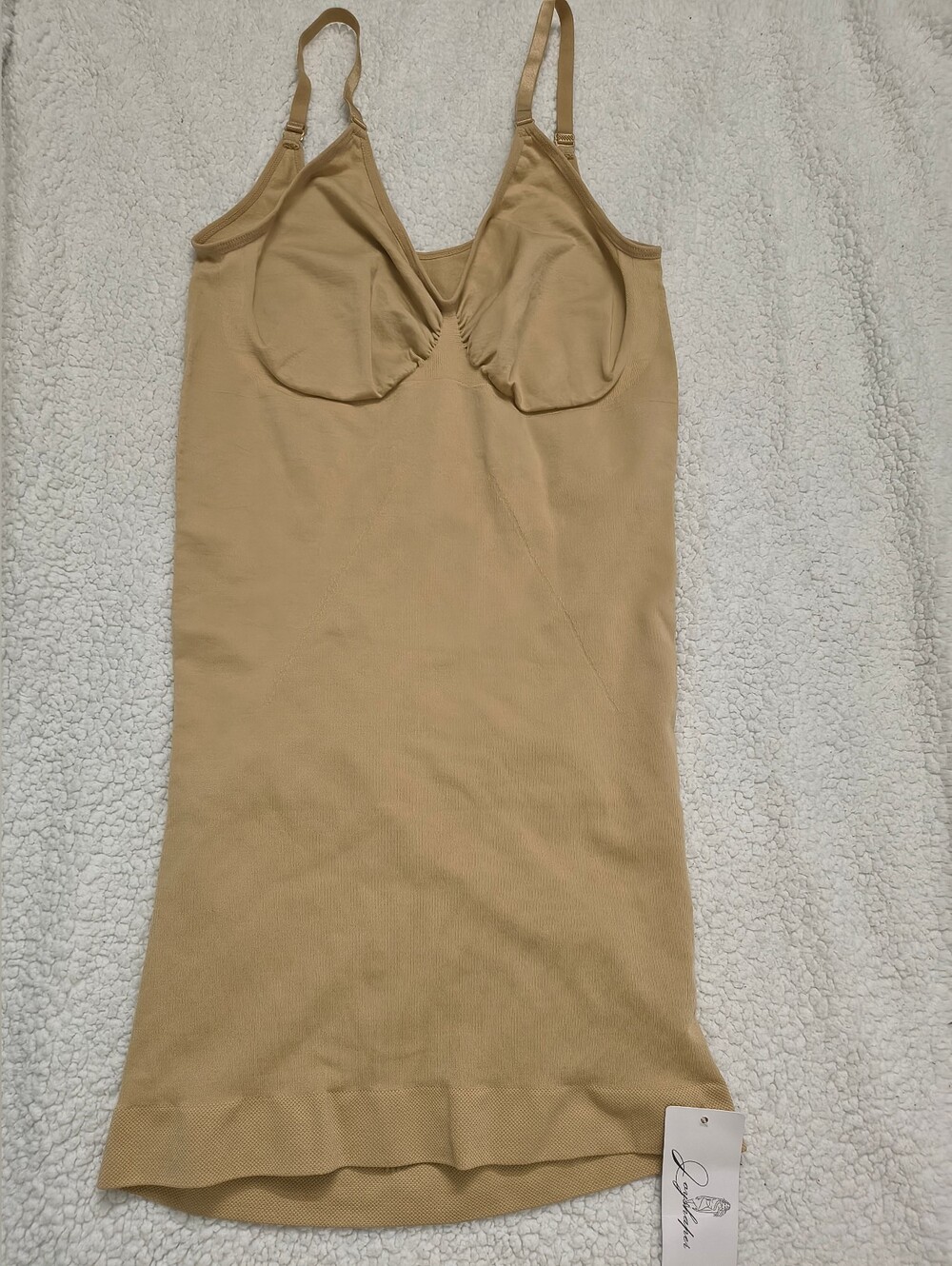 JOYSHAPER Women's Shapewear Camisole Tank Nude Size L NWT Adjustable Straps